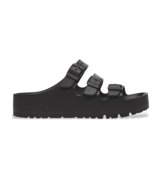 Birkenstock para mujer. 1029738 Sandalias Florida III negro (39), 3 a 5cm, Ninguno, Casual