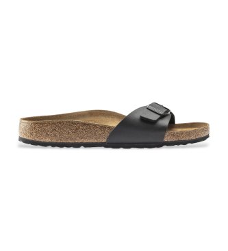 Birkenstock Sandalias Madrid Birko-Flor (Ajuste Estrecho) negro