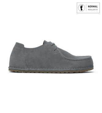 Para hombre. 1030035 Zapatos de Piel Utti Lace (Ajuste Regular) (41), Plano, Ante, Cordones, Casual