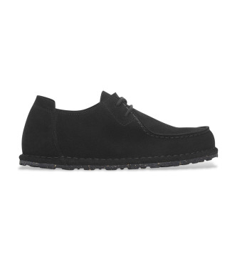 Birkenstock para hombre. 1028597 Zapatos de Piel Utti Lace negro (43), Plano, Cordones, Casual