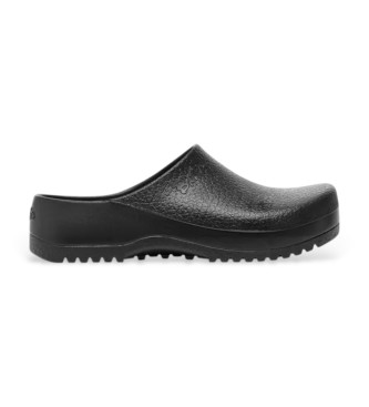 Birkenstock para mujer. 1027191 Zuecos Super Birki negro (36), Plano, Ninguno, Casual