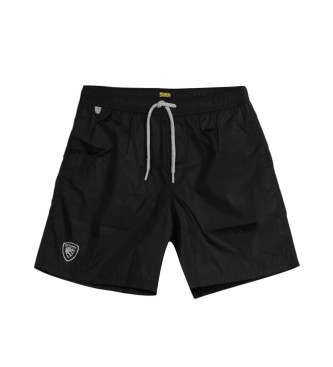 Blauer para hombre. 25SBLUN02515 Bañador logo negro (S), Beachwear, Poliéster