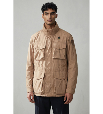 Blauer para hombre. 26SBLUB01024 Chaqueta Abbotsford marrón (XL), Casual, Nylon