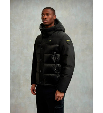 Blauer para hombre. 25WBLUC03143 Abrigo Brook negro (L), Casual, Poliamida