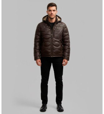 Blauer para hombre. 25WBLUL01314 Abrigo de plumas Drohan marrón (M), Casual, Poliamida