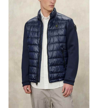 Blauer para hombre. 26SBLUC02207 Abrigo Hebron Scuba azul (L), Casual, Poliéster Reciclado, Sostenible