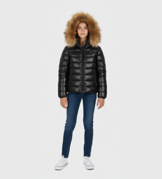 Blauer para mujer/niña. 25WBLGC03384 Abrigo Lotus negro (14años= 164cm), Casual, Nylon, moda infantil