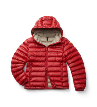 Abrigo Plumífero Con Ondas Camelia granate (S), Casual, Nylon, Blauer outlet 2024.