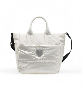 Blauer para mujer. F5QUARTXL01 Bolso Quart XL blanco (OSFA), Casual, Poliéster
