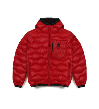Blauer unisex para niños. 24WBLKC03067 Abrigo Brinton Junior rojo (16años= 176cm), Casual, Poliéster, moda infantil