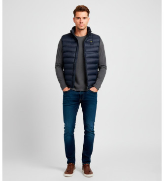 Blauer para hombre. 25WBLUX02133 Chaleco Atlantic marino (XXL), Azul, Casual, Poliéster