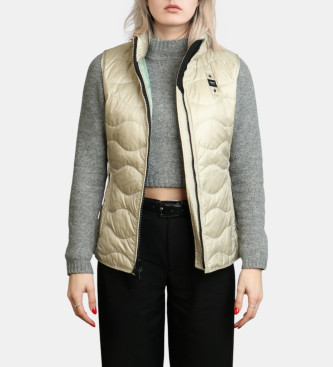 Blauer para mujer. 25SBLDX03008 Chaleco Ondas Venice beige (S), Casual, Poliéster