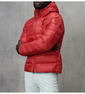 Blauer para hombre. 24WBLUC03023 Chaqueta acolchada con capucha Acton rojo (XXL), Casual, Nylon, Blauer outlet 2024.