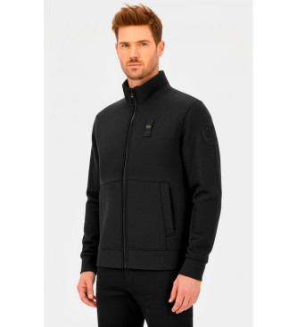 Blauer para hombre. 25WBLUF01094 Chaqueta Halborn negro (XL), Casual, Nylon, Poliéster