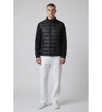 Blauer para hombre. 26SBLUC02207 Chaqueta Hebron negro (L), Casual, Poliéster