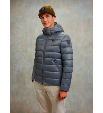 Blauer für Herren. 25WBLUC02079 Grauer Eco Adams-Kühlschrank (S), Lässig, Polyester