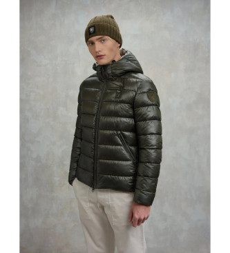 Blauer para hombre. 25WBLUC02079 Chaquetón Eco Adams verde (S), Casual, Poliéster