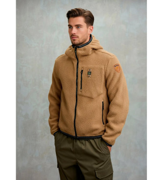 Blauer para hombre. 25WBLUC04349 Chaquetón Polar Alleghany marrón (M), Casual, Poliéster