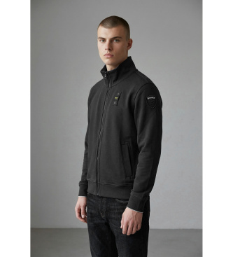 Blauer para hombre. 26SBLUF01239 Sudadera City New negro (S), Casual, Algodón