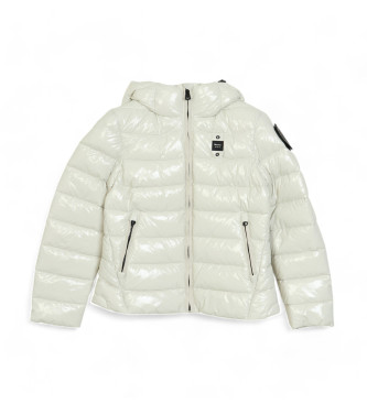 Blauer unisex para niños. 24WBLGC02509 Abrigo Halsey Junior blanco (10años= 140cm), Casual, Poliéster, moda infantil, Blauer outlet 2024.