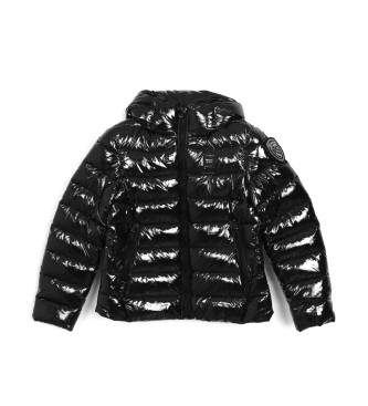 Blauer unisex para niños. 24WBLGC02509 Abrigo Halsey Junior negro (12años= 152cm), Casual, Poliéster, moda infantil, Blauer outlet 2024.