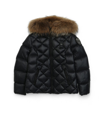 Blauer para mujer/niña. 24WBLGC03079 Abrigo Lotus Junior negro (16años= 176cm), Casual, Poliéster, moda infantil, Blauer outlet 2024.