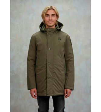 Blauer Para Hombre. 25WBLUK03142 Parka Con Capucha Chester Verde (Xxl), Casual, PoliéSter-image