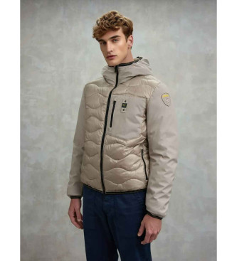 Blauer para hombre. 25WBLUC08078 Plumífero Albert beige (M), Casual, Poliéster
