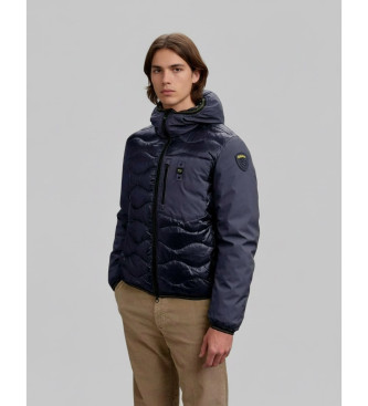 Blauer para hombre. 25WBLUC08078 Plumífero Albert mairno (XL), Casual, Poliéster, Marino