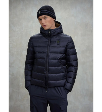 Blauer para hombre. 25WBLUC03086 Plumífero con capucha Acton marino (XL), Azul, Casual, Poliamida