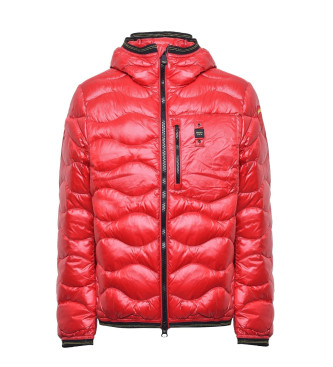 Blauer para hombre. 24WBLUC03030 Plumífero Ligero Con Ondas Wave rojo (XXL), Casual, Nylon, Blauer outlet 2024.