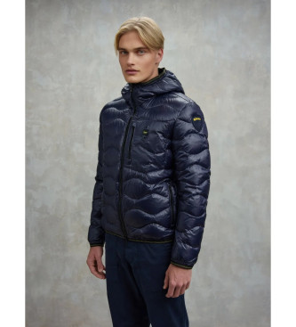 Blauer para hombre. 25WBLUC03074 Plumífero Ondulado Wave marino (L), Azul, Casual, Poliéster