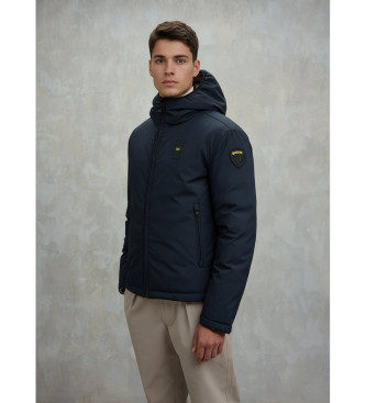 Blauer para hombre. 25WBLUC06082 Plumífero reversible nylon neopreno ballard marino (XXL), Casual, Poliéster