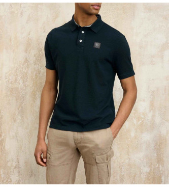Blauer para homem. 25SBLUT02312 Pólo azul-marinho Albano (L), Casual, Algodão, Manga curta
