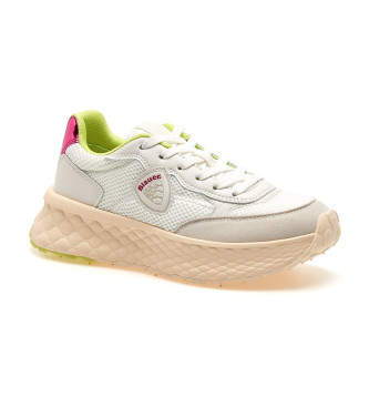 Blauer para mujer. S5LYNN01 Zapatillas Lynn01 blanco (38), Plano, Cordones, Casual