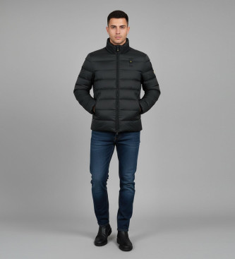 Blauer para hombre. 25WBLUC03088 Chaqueta Austin negro (M), Casual, Poliamida, Manga larga