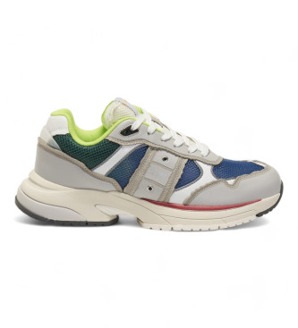 Blauer para hombre. S4EAGLE02 Zapatillas de piel Eagle 02 Running multicolor (40), Plano, Cordones, Casual, Deportivo