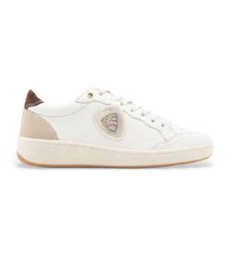 Blauer para mujer. S6OLYMPIA21 Zapatillas Olympia 21 blanco roto (40), Plano, Cordones, Casual
