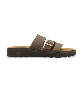 Para mujer. 2694 Sandalias de Piel 2694 (35.5), Plano, Ninguno, Casual
