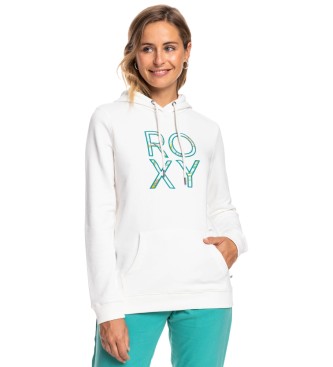 Roxy para mulher. Sweatshirt branca mesmo a tempo Roxy