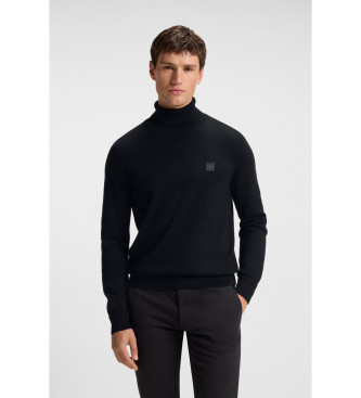 BOSS para hombre. 50527573 Jersey Akiro negro (L), Casual, Algodón