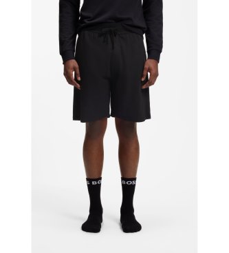 BOSS para hombre. 50554778 Shorts Authentic negro (L), Homewear, Poliéster