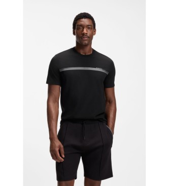 BOSS para hombre. 50561470 Camiseta Authentic negro (XXL), Casual, Algodón, Manga corta