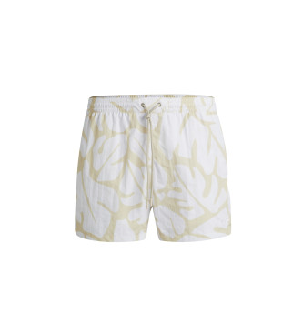 BOSS para hombre. 50515729 Bañador Bari blanco (M), Beachwear, Poliamida