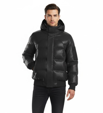 BOSS para hombre. 50544323 Bomber Hysolte negro (XL), Casual, Poliamida