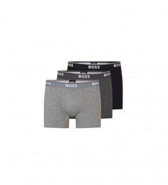 3 Pack 3P Power Träningsbyxor grå