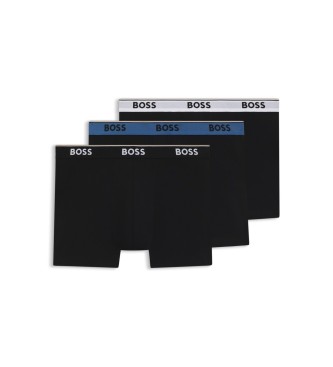 BOSS para hombre. 50554694 Set 3 Bóxers Confort negro (S), Homewear, Algodón
