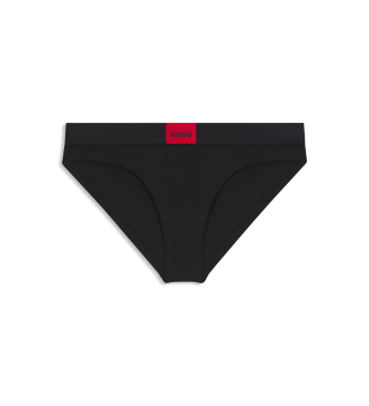 HUGO para mujer. 50502754 Braguita con logo negro (XL), Homewear, Algodón