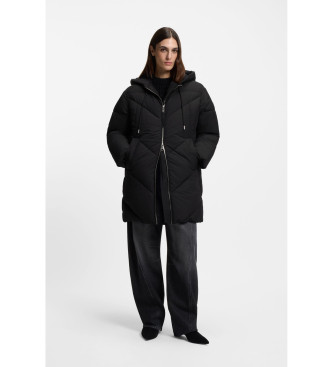 BOSSvoor vrouwen. 50548027 Piapolly jas zwart (XXL), Casual, Polyester