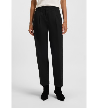 BOSS para mujer. 50541957 Pantalón Taquina negro (36), Casual, Algodón